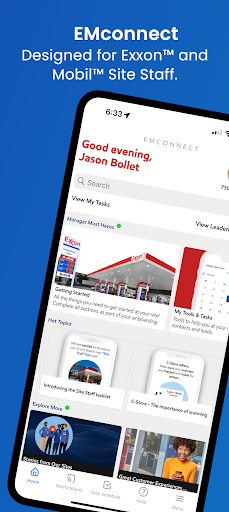 Android application ExxonMobil Connect (EMconnect) screenshort