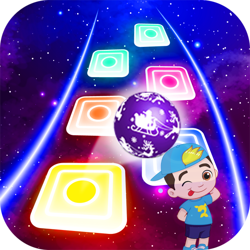 Luccas Neto songs Tiles Hop logo