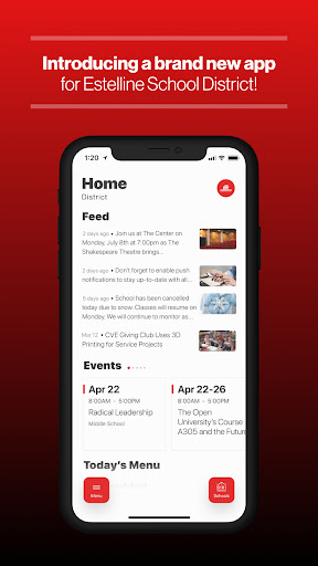 Android application Estelline School District, SD screenshort