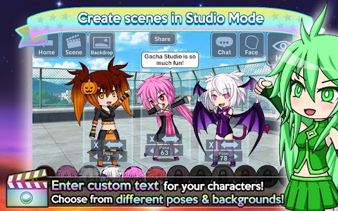 Gacha Studio Anime Dress Up MOD APK android 2.1.1（unlimited money) Free Download 3