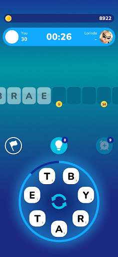 Android application Word Battle screenshort