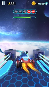 Space Rolling Balls Race