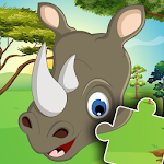 Cover Image of Télécharger Puzzles d'animaux pour enfants  APK