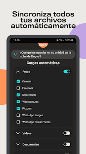 Degoo: 20 GB en la nube Screenshot