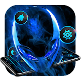 Blue Science Alien Tech Theme icon