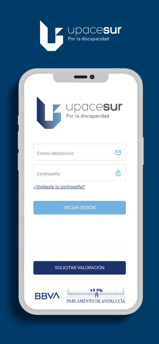 Android application Upacesur screenshot