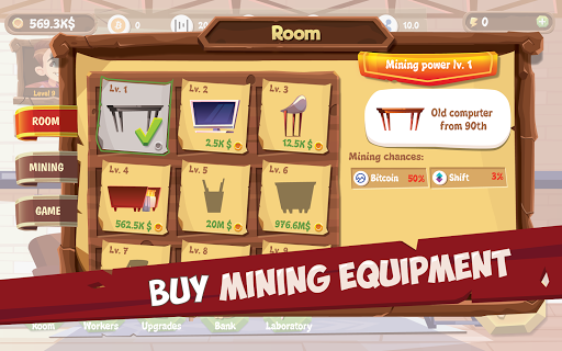 Bitcoin Mining Idle Tycoon Screen 3