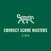 Correct score masters icon