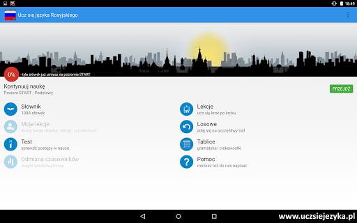 Rosyjski - Ucz się języka