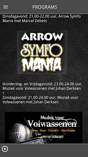 Arrow Bluesbox Radio Screen 3