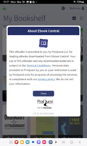 Ebook Central screenshot 10