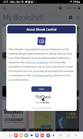 Ebook Central screenshot