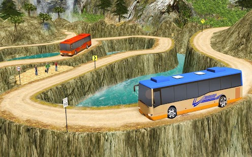City Coach Bus Driving Games Screenshot