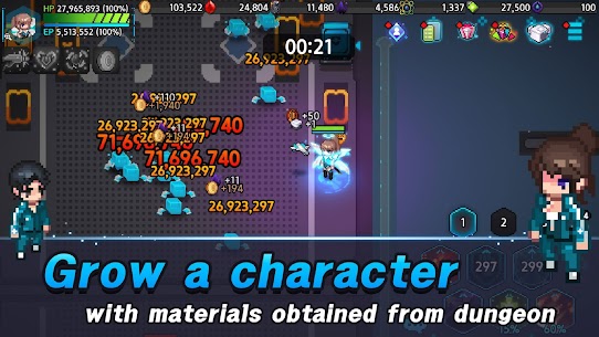 Psychic Idle MOD APK v1.57.5 (Damage, God Mode, Unlimited Buff) 2