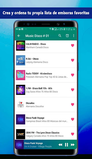 Android application Disco Music 70 80 90 screenshort