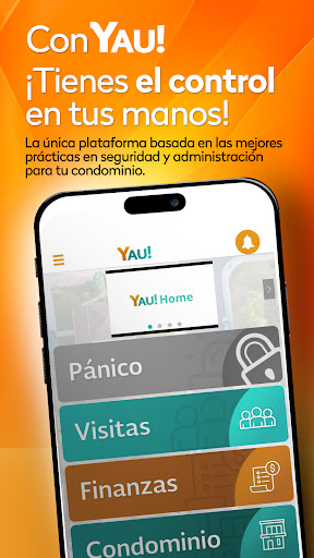 Android application Yau Home screenshort