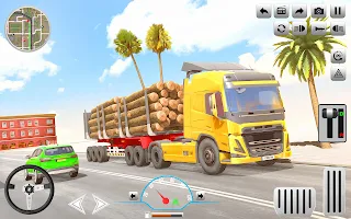 American Truck 3d: Truck Game - Screenshot 1