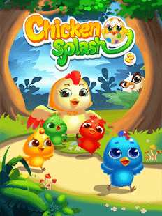 Chicken Splash 2 - Collect Eggs & Feed Babies Screenshot
