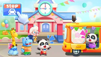 Baby Panda's School Bus Screenshot