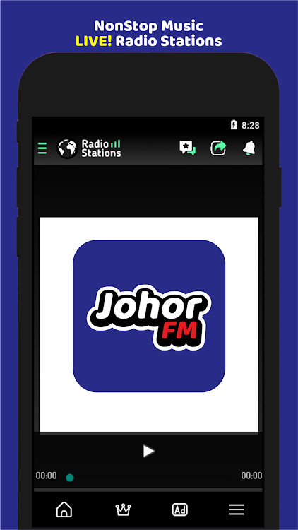 Johor FM: Radio Station LIVE! - 1 - (Android)