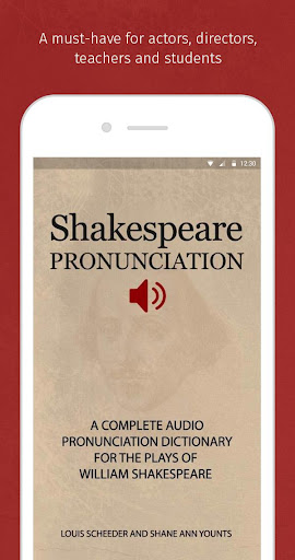 Audio Shakespeare Pronunciation App  screenshots 1