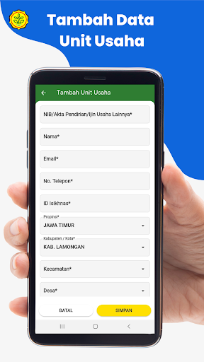 Android application IDENTIK PKH KEMENTAN screenshort
