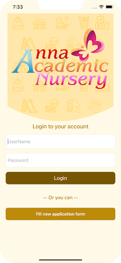 Android application Anna Nursery screenshort