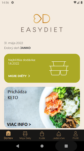 EASYDIET Screen 2