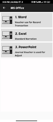Learn MS Office Screen 2