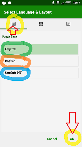 Gujarati English Screen 3