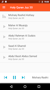 Holy Quran Juz 30 MP3