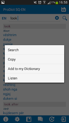 Albanian English dictionaryのおすすめ画像3