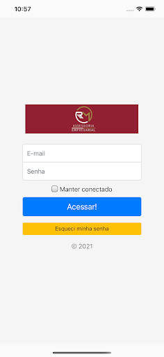 Android application RM Assessoria Empresarial screenshort