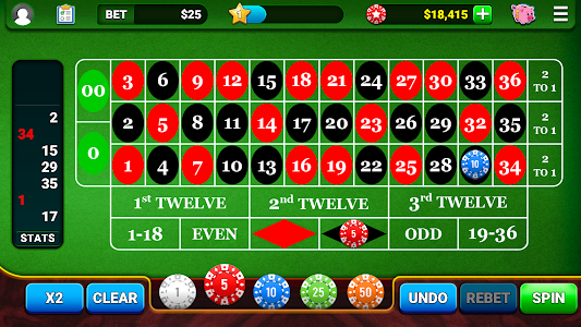 Roulette Casino Vegas Games Unknown