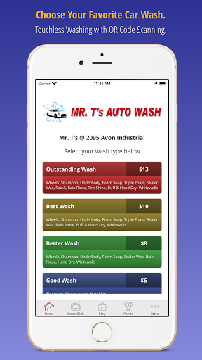 Mr. Ts Auto Wash Screen 2