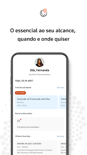 Android application Legal One screenshort