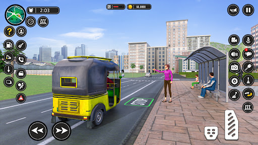 Modern Rickshaw Driving Games Screen 3