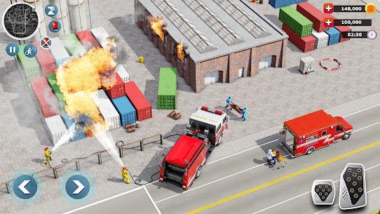 Firefighter :Fire Brigade Game 3