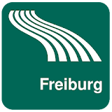 Freiburg Map offline icon