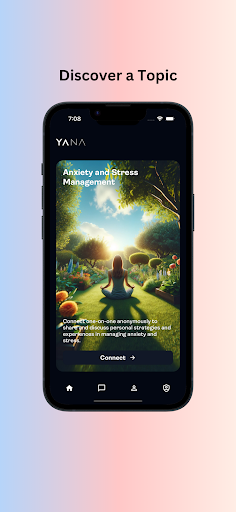Android application YANA Social screenshort