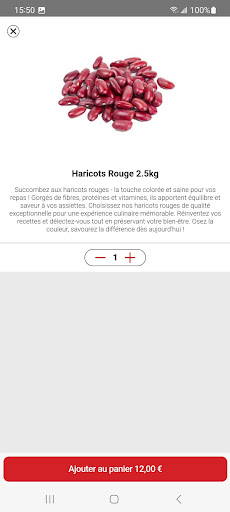 Android application Pomme de terre de france screenshort