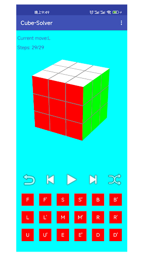 3D rubiks cube Solver 3x screenshot 6