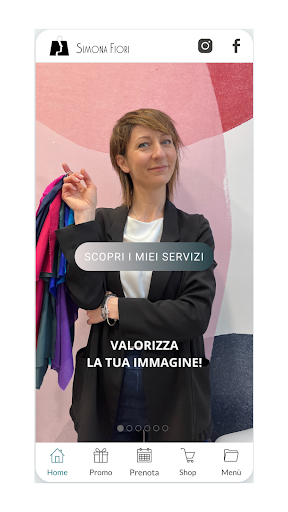 Android application Simona Fiori screenshort