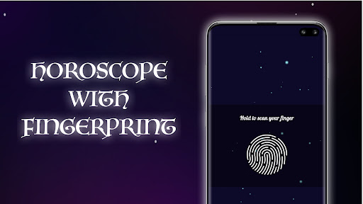 Android application Fingerprint Lock Horoscope screenshort