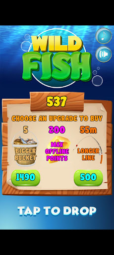 Android application Wild Fish screenshort
