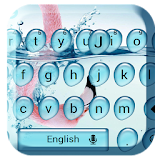 Flamingo Waterdrop Keyboard Theme icon