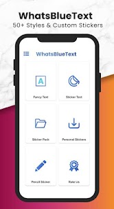 WhatsBlueText MOD APK (Premium Unlocked) 2