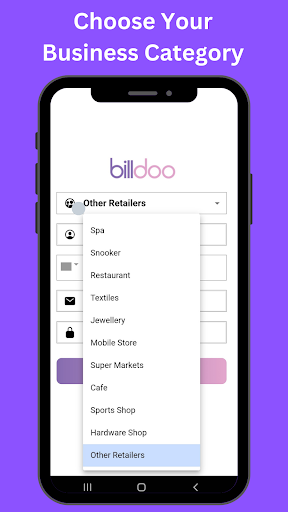 Billdoo POS Screen 3