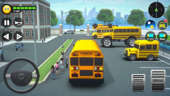 School Bus Simulator Driving MOD (Unlimited Money) 1
