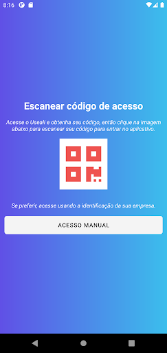 Android application Useall Serviços screenshort